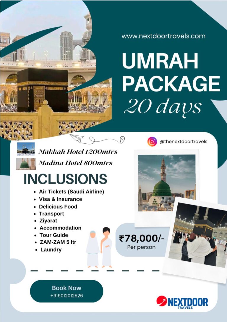 Affordable Umrah package